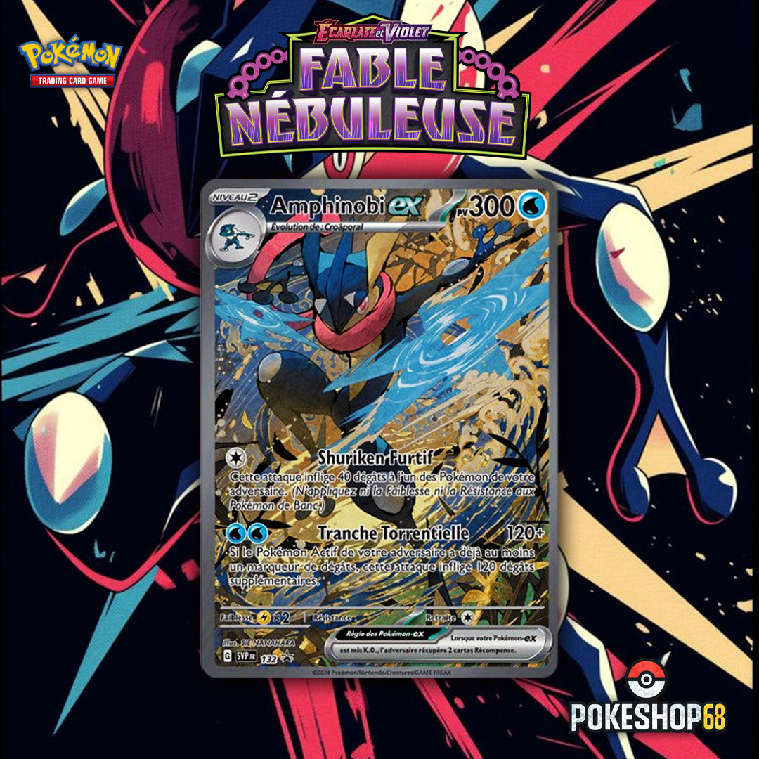 💎 Carte Promo Amphinobi-ex – Fable Nébuleuse 💎
