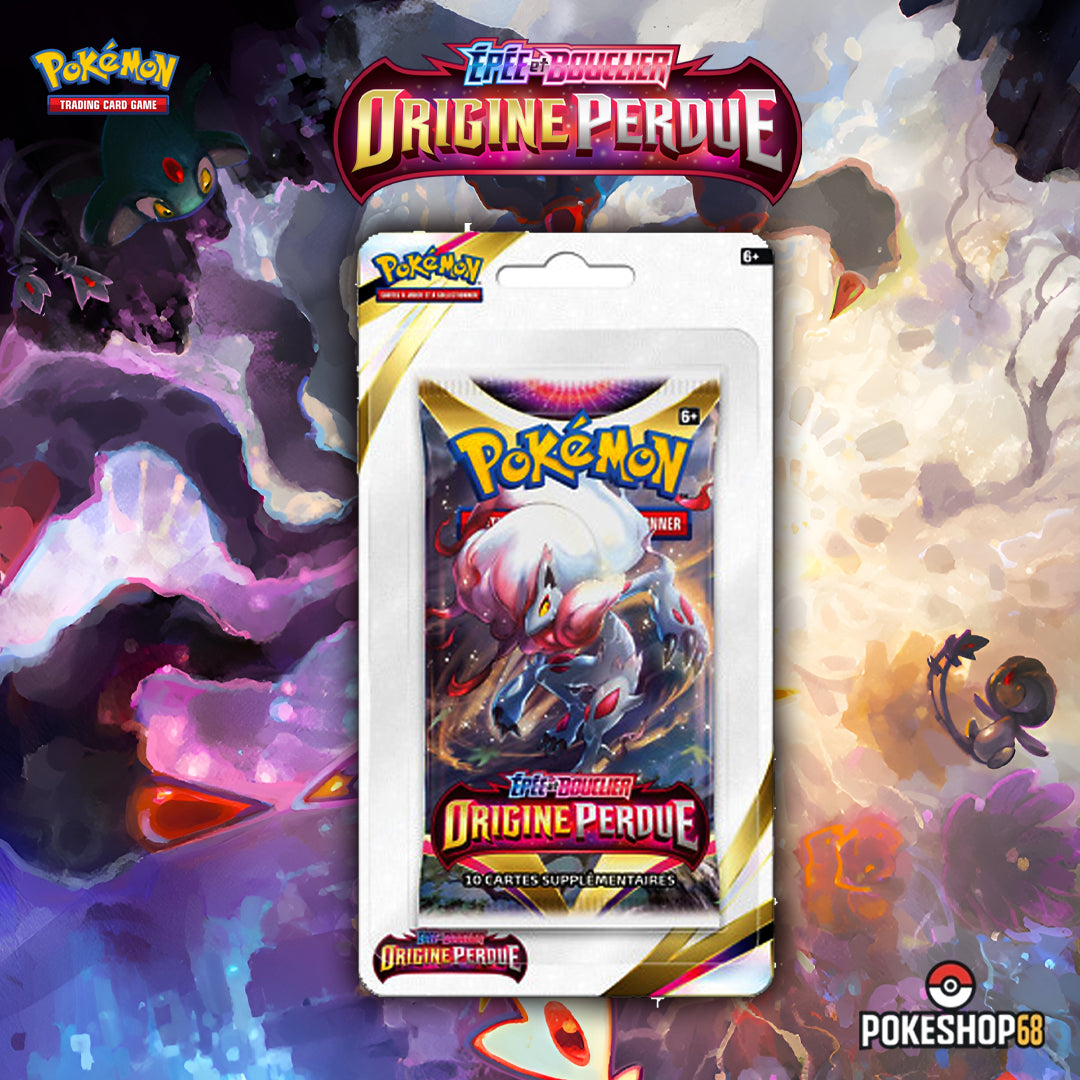 🔥 Blister Pokémon Épée & Bouclier 11 – Origine Perdue – 1 Booster sous blister