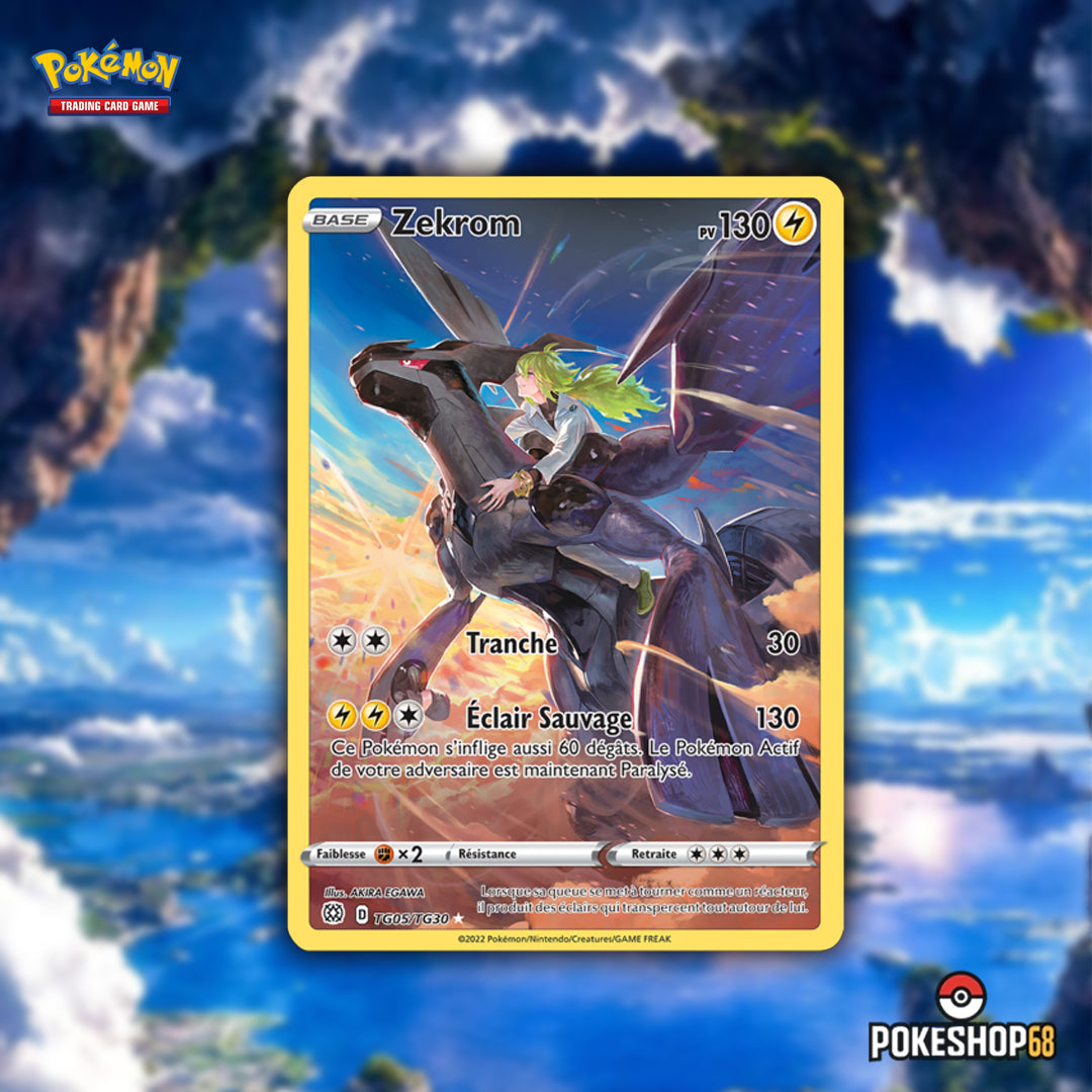 ⚡ Zekrom TG05/TG30 – Trainer Gallery – Star Étincelante