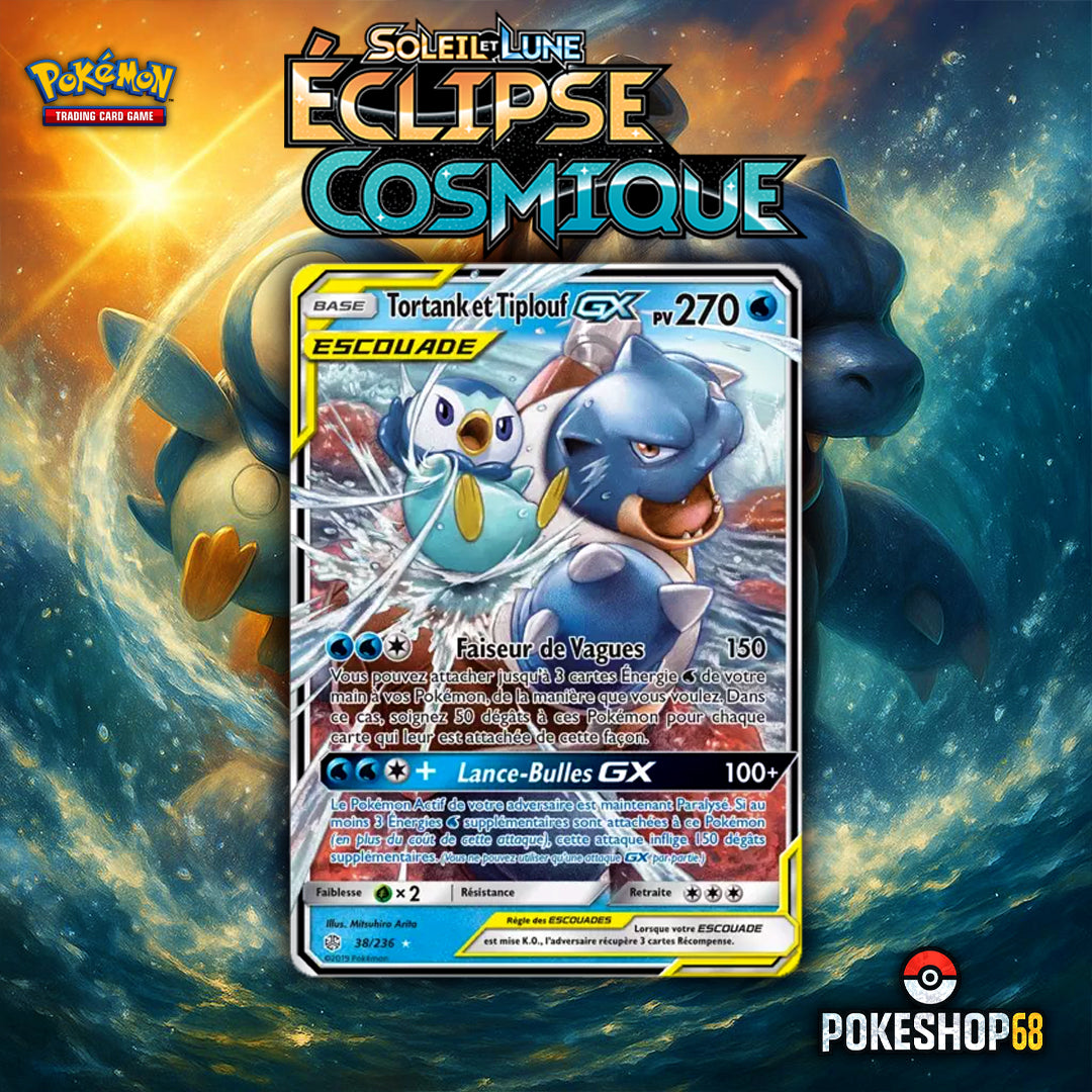 💧 Tortank & Tiplouf-GX 38/236 –