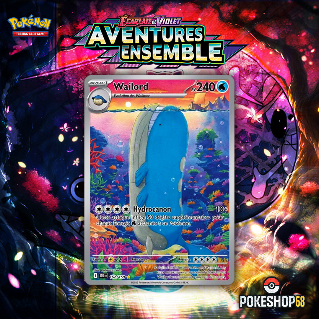 🌊 Wailord – 162/159 – Aventure Ensemble 🌊